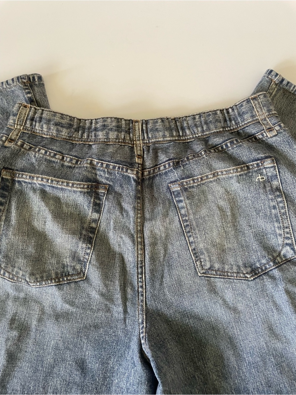 Rag & Bone Miramar Wide-Leg Sweatpant Jeans Size Large NWOT Retail $198 - Picture 10 of 10